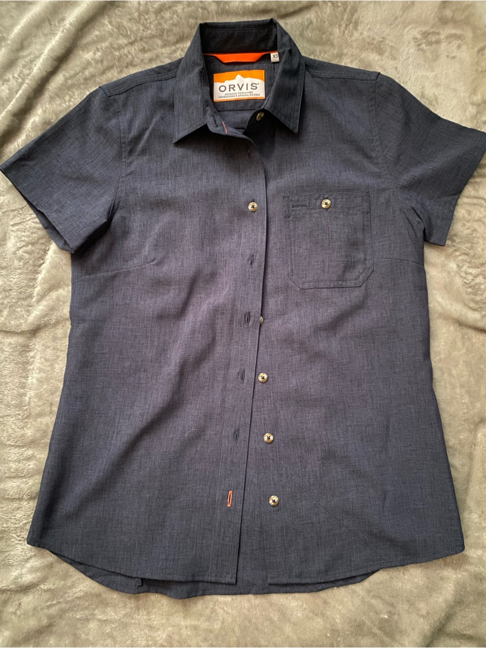 Orvis Women’s Tech Chambray Short-Sleeve Work Shirt